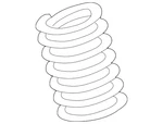 Genuine Audi Coil Spring 8W0-411-105-LA. Fixed Price $194.42.