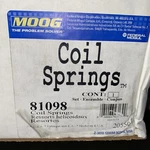 Brand New Moog Coil Spring Set P/n: 81098 0550 Free Shipping. Fixed Price $115.00.