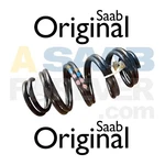 Saab 9-3 Coil Spring Pair Front Convertible Sport B207 New Genuine Oem 93190629. Fixed Price $159.99.