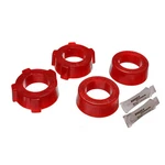 Energy Suspension 15.2109R; Rear Spring Plate Bushings Red For 69-78 Vw Beetle. Fixed Price $42.87.