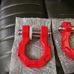 (qty 2) Mzs D-ring Shackle, 3/4" Clevis For Towing Off-road Use. Fixed Price $25.00.
