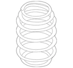 Genuine Volkswagen Spring 5QN-511-115-F. Fixed Price $99.72.