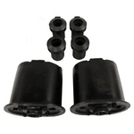 Crown Automotive 5006950K Rear Leaf Spring Bushing Kit - Rubber Black. Fixed Price $56.04.