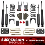3"/5" Drop Lowering Kit For 2002-2008 Dodge Ram 1500 V8 2WD W/ Shocks. Fixed Price $715.12.