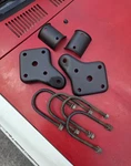 1980-1986.5 Datsun/nissan 720 2WD Pickup Oem Leaf Spring Plate Clamps U-bolts. Fixed Price $150.00.