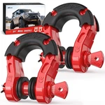 Nilight Heavy Duty Mega D-ring SHACKLES(2 Pack) 68,000 Lb Break STRENGTH(17,0.... Fixed Price $59.20.