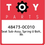 48473-0C010 Toyota Seat Sub-assy, Spring Bolt, Rh 484730C010, New Genuine Oem. Fixed Price $68.53.