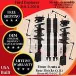 Monroe Oem Front Struts & Rear Shocks W/ Sway Bar 2013-2019 Ford Explorer. Fixed Price $493.00.