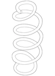 Genuine Nissan Coil Spring 55020-6RA1C. Fixed Price $242.85.