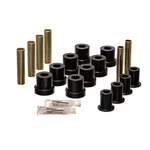 Energy Suspension 3.2131G; Front Leaf Spring Bushings Black For 1967-1970 Gm 4WD. Fixed Price $67.64.