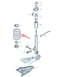 New Volkswagen T-roc A11 Rear Axle Coil Spring 5Q0511121BD 5Q0-511-121-BD. Fixed Price $161.80.