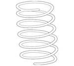 Genuine Gm Front Coil Spring 20926665. Fixed Price $13.12.