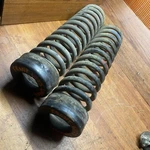 1980 Mercedes Benz W123 300TD Wagon Front Left Right Coil Springs Suspension Cs. Fixed Price $105.20.