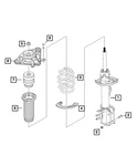 Genuine Mopar Suspension Spring 68264702AA. Fixed Price $121.40.