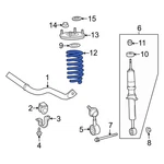 For Toyota Sequoia 2008-2022 481310C542 Front Right Coil Spring. Fixed Price $170.44.