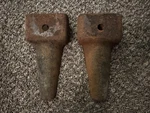 1980-1997 Ford F250 F350 Sterling Leaf Spring Lift Block Set E3TA-5A799-EA. Fixed Price $75.00.
