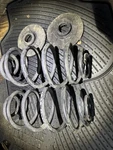 2006 Saab 9-3 Rear Coil Springs W/ Rubber Mounts Oem. Fixed Price $111.14.