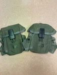2 Us Military Alice LC-1 30RD Triple Mag Pouch Small Arms Ammo Case Od Exc. Fixed Price $19.90.
