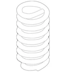 Genuine Ford Coil Spring 9C2Z-5310-V. Fixed Price $213.02.