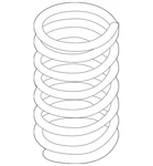 Genuine Volvo Coil Spring 31262909. Fixed Price $328.64.