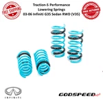 Godspeed Traction-s Performance Lowering Spring 03-06 Infiniti G35 Sedan Rwd. Fixed Price $177.00.