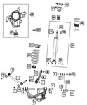 Genuine Mopar Rear Coil Spring Right 68506684AB. Fixed Price $154.44.