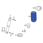 Kia Forte 2010-2013 553301M201DS Rear Coil Spring. Fixed Price $105.45.