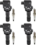 4PC Ignition Coil & Spark Plug Kit For Honda Civic 1.8L 2012-2015 Acura Ilx 2.0L. Fixed Price $49.99.