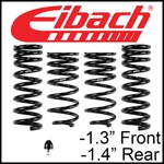 Eibach Pro-kit Lowering Springs Set Of Fit 1994-04 Ford Mustang Gt Convertible. Fixed Price $363.40.