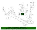 New Genuine Nissan Seat Rubber,rear Spring Lower 550321HJ0A / 55032-1HJ0A Oem. Fixed Price $28.87.