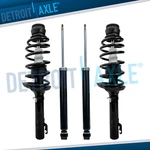 Front Struts W/ Springs + Rear Shock Absorbers For Volkswagen Beetle Jetta Golf. Fixed Price $186.92.