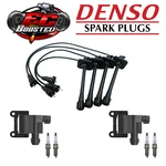 Denso Platinum Tt Spark Plug + Ignition Coil Wireset For Toyota Camry 2.2L L4. Fixed Price $116.01.