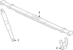 Genuine Ford Leaf Spring ML3Z-5560-L. Fixed Price $179.55.