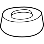 New Genuine Mercedes-benz Rubber Bearing 1153252344 / 115-325-23-44 Oem. Fixed Price $70.71.