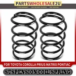 2X Front Left & Right Coil Springs For Pontiac Vibe Toyota Corolla Matrix Prius. Fixed Price $61.38.