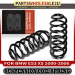 2PCS Rear Left & Right Lh Rh Coil Springs For Bmw E53 X5 2000-2006 33531096301. Fixed Price $63.68.