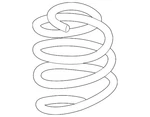 Genuine Mazda Coil Spring B45H-34-011C. Fixed Price $106.47.