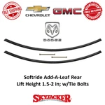Skyjacker Softride Add-a-leaf Pair 1.5-2" Rear Lift For Chevrolet / Dodge Gmc. Fixed Price $136.34.