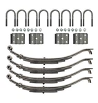 Libra 7000# 7K Tandem Trailer Axle Suspension Kit 3500# Leaf Springs U-bolt. Fixed Price $320.75.