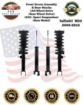 Fcs Auto Parts Oe Front Struts & Rear Shocks For Infiniti M35 3.5L (2006-2010). Fixed Price $286.65.