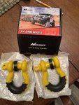 Nilight 2 Pack 3/4" D-ring Shackle With 7/8" Screw Pin 41,887LBS Break Streng.... Fixed Price $20.99.