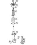 Genuine Mopar Suspension Spring 68632845AA. Fixed Price $69.54.