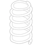 Genuine Volkswagen 2018-2023 Atlas Cross Sport Coil Spring 3QF-411-105-H. Fixed Price $127.52.
