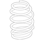 Genuine Audi Coil Spring 8W0-411-105-LC. Fixed Price $206.70.