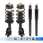 Front & Rear Struts Shocks Absorbers W/ Coil Spring For 2006-2011 Honda Civic. Fixed Price $134.89.