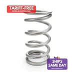 Hyperco 18Y0550-9.9, One Silver Steel Front Spring 5IN Id 9.9IN Tall Performance. Fixed Price $134.43.