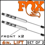 Fox Performance 2.0 Front Shocks Pair 2014-2025 Ram 2500 3500 4WD 6" Lift. Fixed Price $395.99.