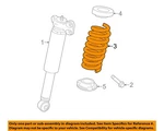 Gm Oem 16-19 Cts Rear Suspension Shocks Components-spring 23136677. Fixed Price $78.14.