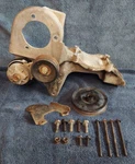 1992 1993 Ford F150 Bronco 4.9L Power Steering Pump Bracket Bolts F2TA-19E708-EA. Fixed Price $246.99.