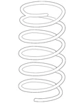 Genuine Volvo Coil Spring 31280484. Fixed Price $161.50.